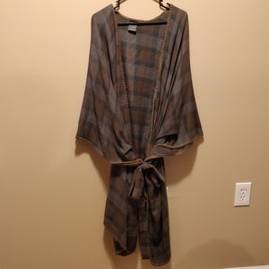 Outlander Tartan Plaid Ruana